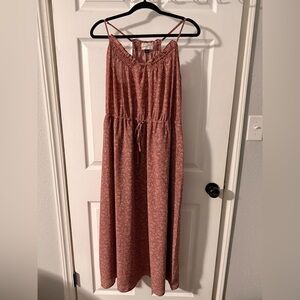 Universal Thread Sleeveless dress in Brick Red